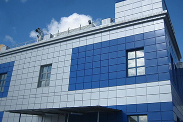 Фасадні металеві касети